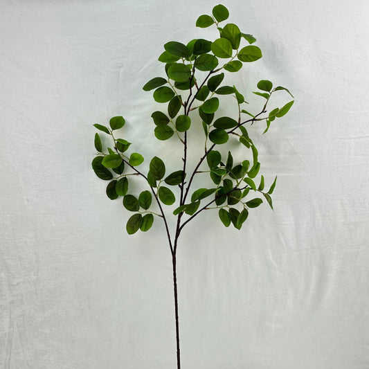 Green Silk Crape Myrtle Leaf Branch RosesHQ.com
