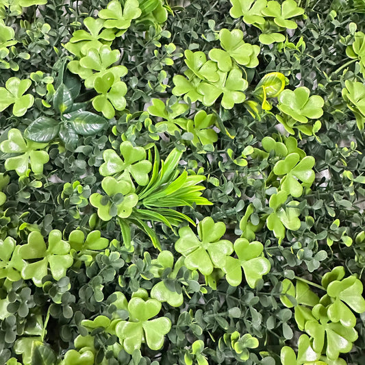 Artificial Lotus Leaf Green Wall Panel 50x50cm RosesHQ.com