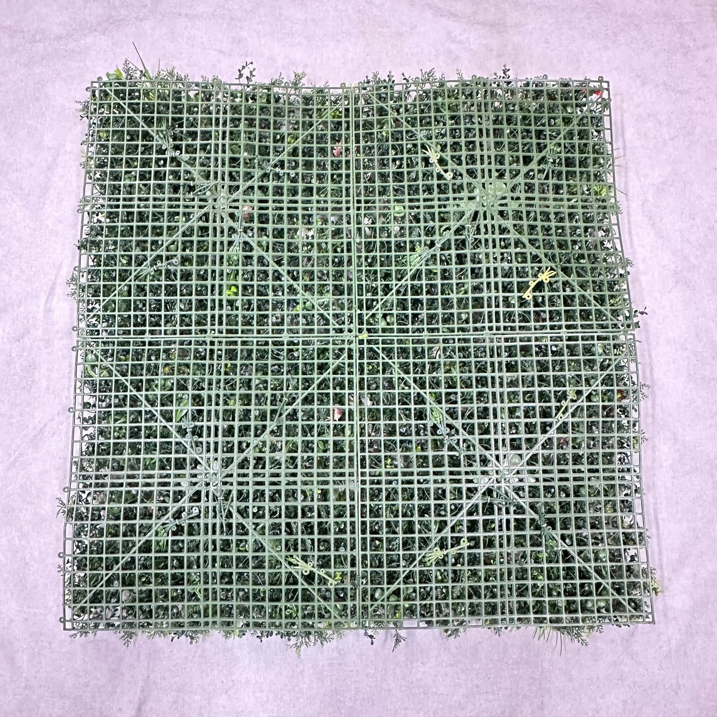 Artificial Plant Wall Green Panel No.2 100x100cm RosesHQ.com