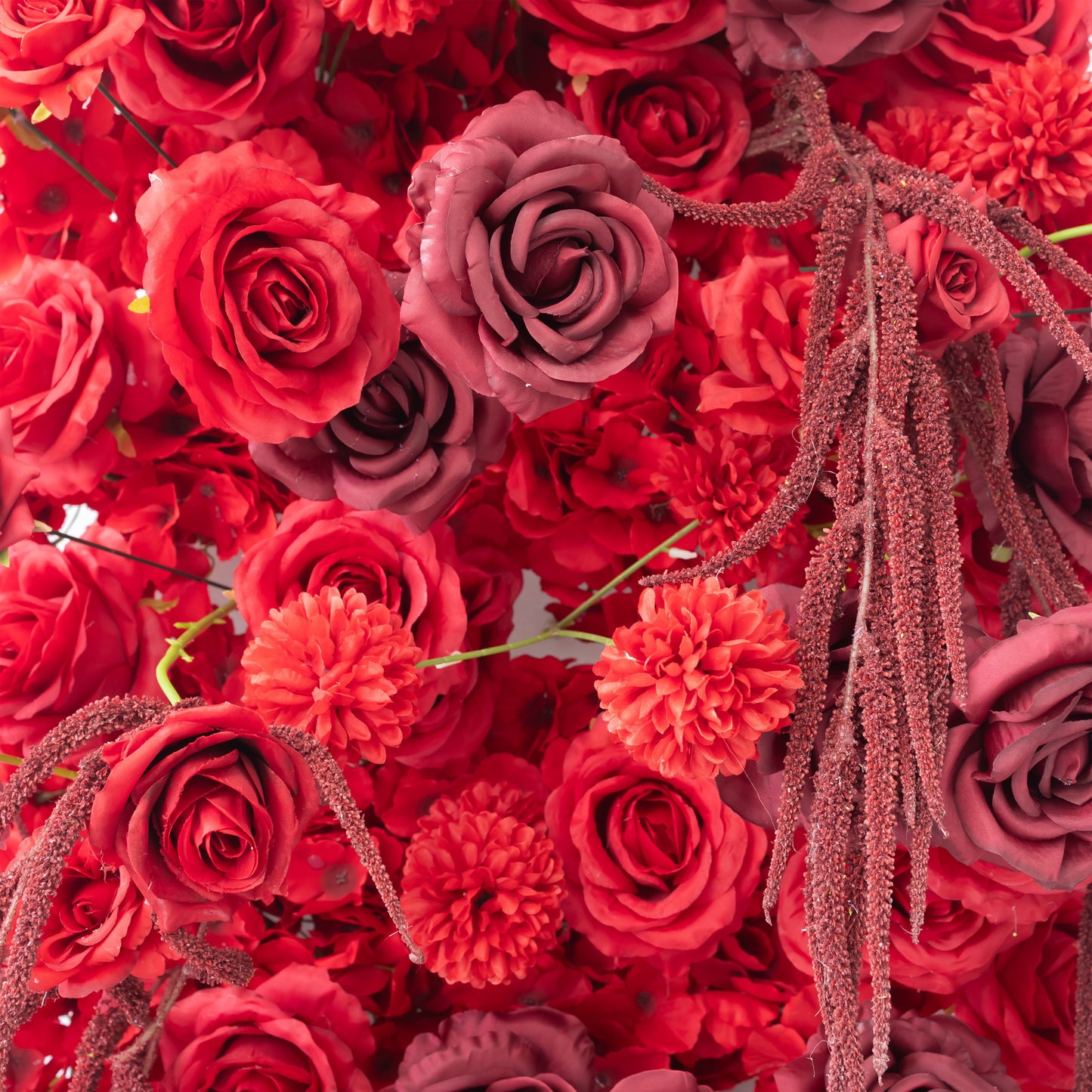 Crimson Garden Floral Arch