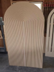 Ripple Arch Panel - 92 x 210 cm