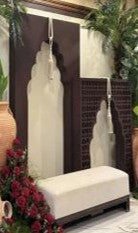 Palace / Temple Accent Arch Panel - 6ft x 8ft
