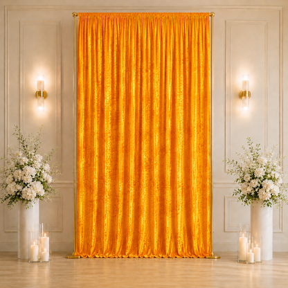 Crushed Velvet Backdrop 5Ft X 16Ft