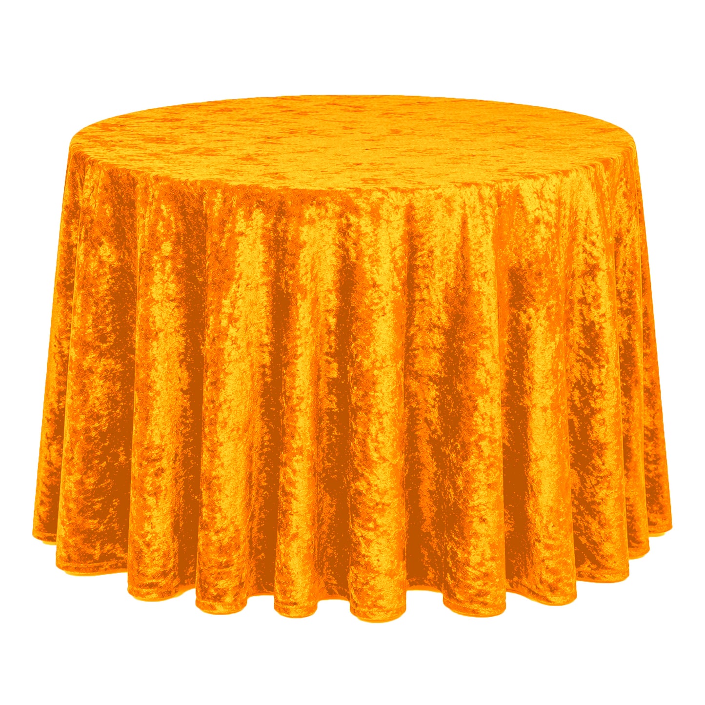 Crushed Velvet Table Cloth 120" Round