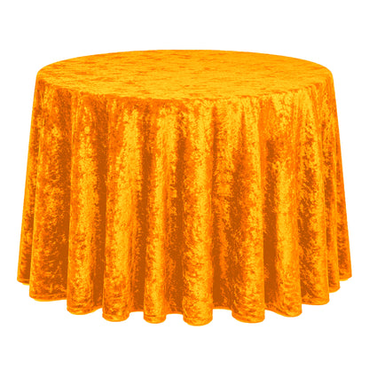 Crushed Velvet Table Cloth 120" Round