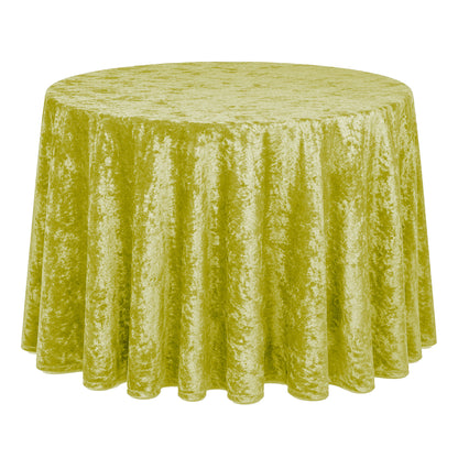 Crushed Velvet Table Cloth 120" Round