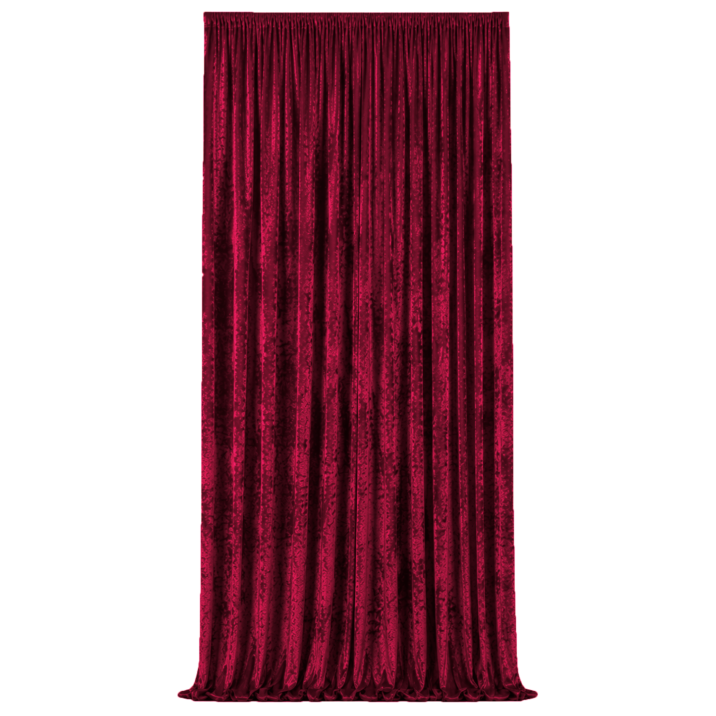 Crushed Velvet Backdrop 5Ft X 16Ft
