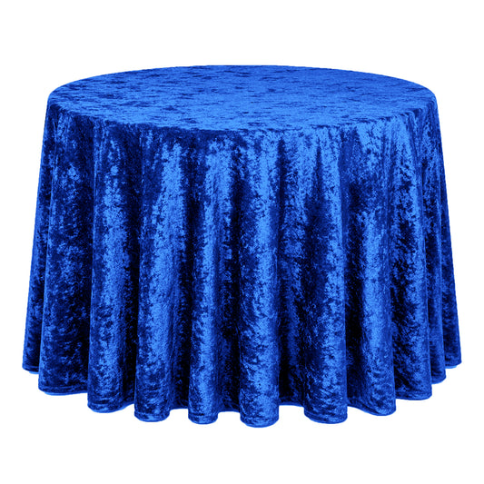 Crushed Velvet Table Cloth 120" Round