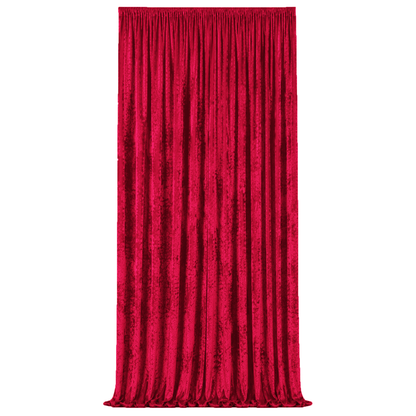 Crushed Velvet Backdrop 5Ft X 16Ft