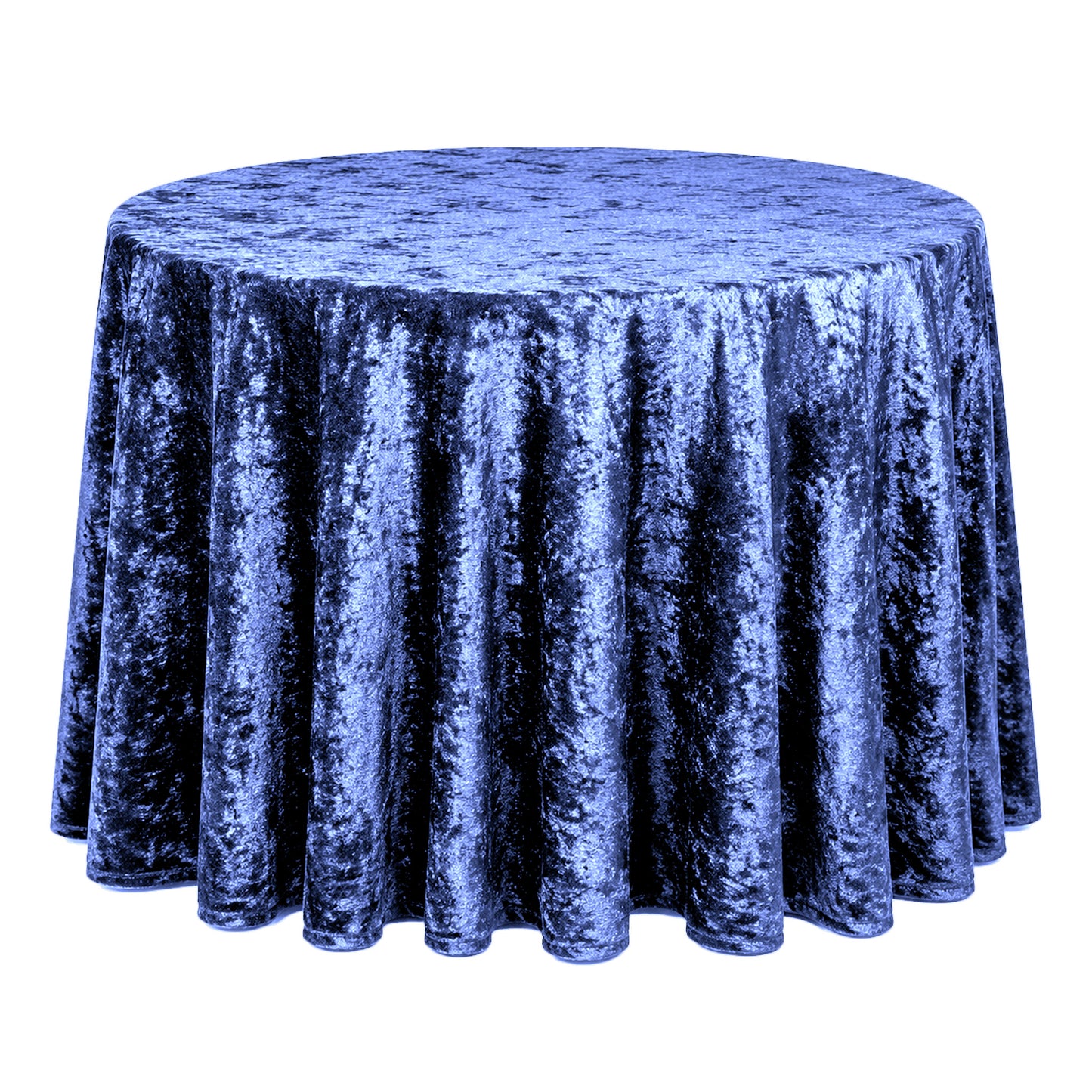 Crushed Velvet Table Cloth 120" Round
