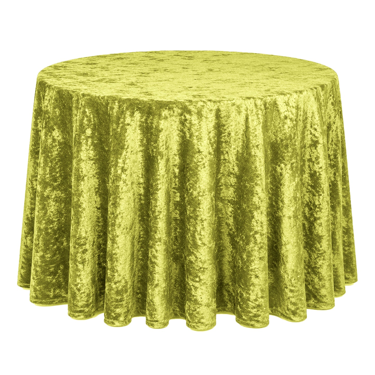 Crushed Velvet Table Cloth 120" Round