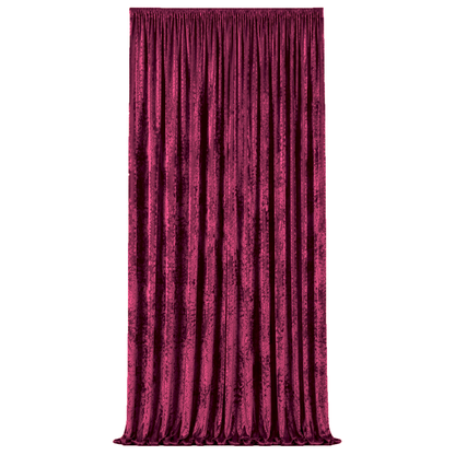 Crushed Velvet Backdrop 5Ft X 16Ft