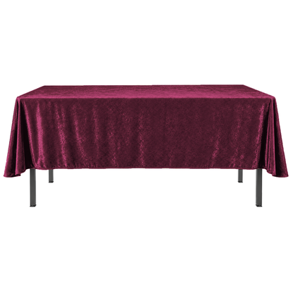 Crush Velvet Tablecloth Rectangular