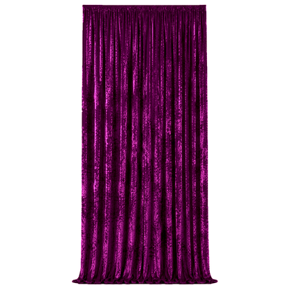 Crushed Velvet Backdrop 5Ft X 16Ft