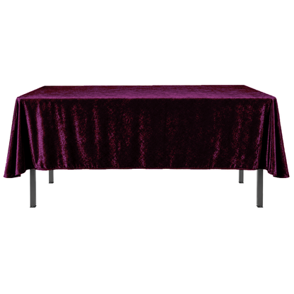 Crush Velvet Tablecloth Rectangular