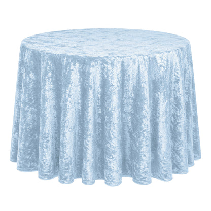 Crushed Velvet Table Cloth 120" Round