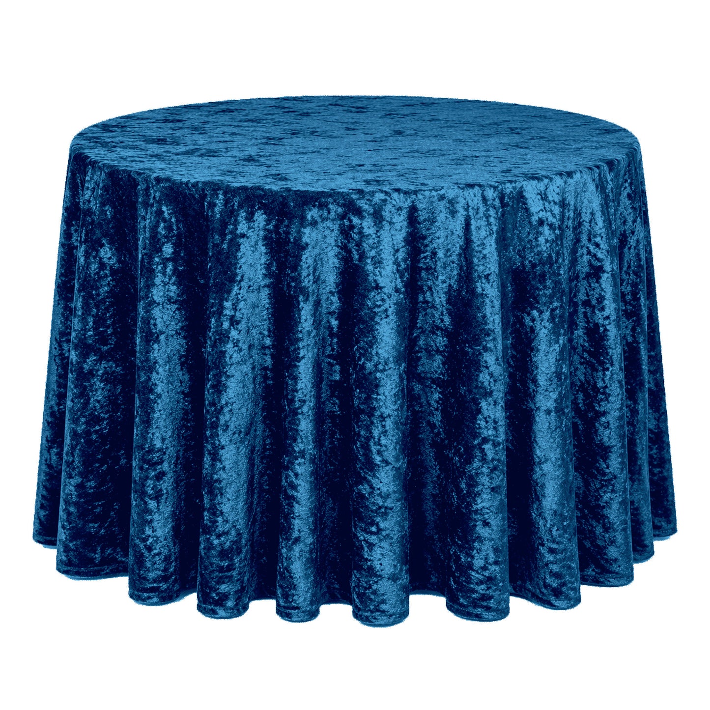 Crushed Velvet Table Cloth 120" Round