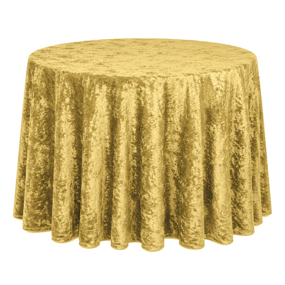 Crushed Velvet Table Cloth 120" Round