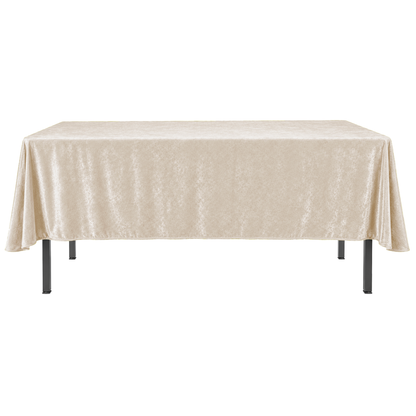 Crush Velvet Tablecloth Rectangular