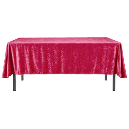 Crush Velvet Tablecloth Rectangular