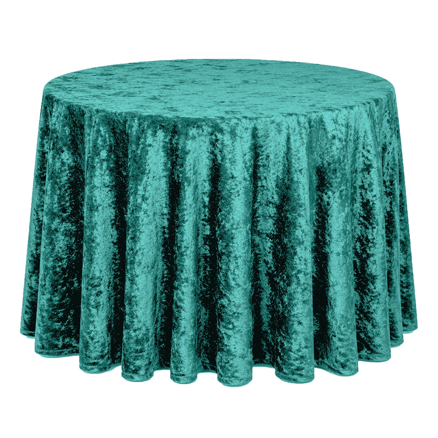 Crushed Velvet Table Cloth 120" Round