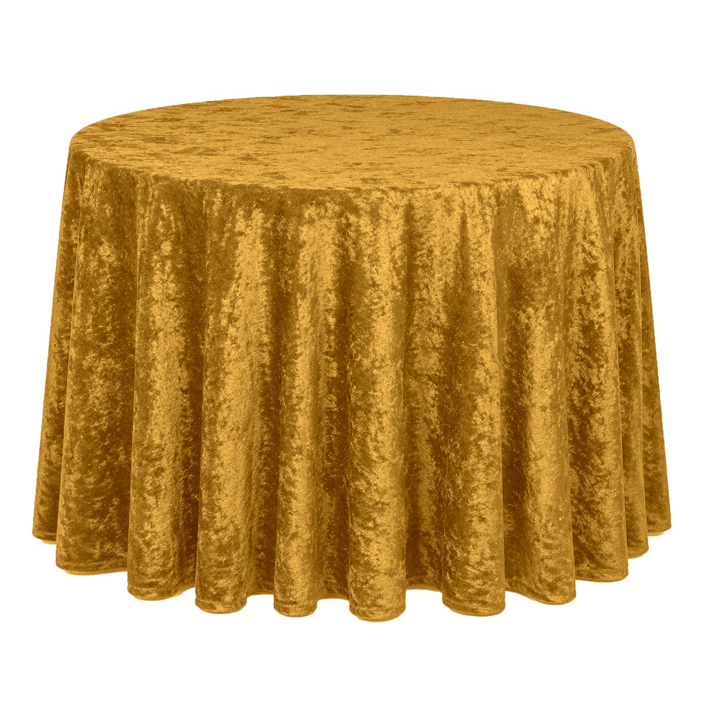 Crushed Velvet Table Cloth 120" Round
