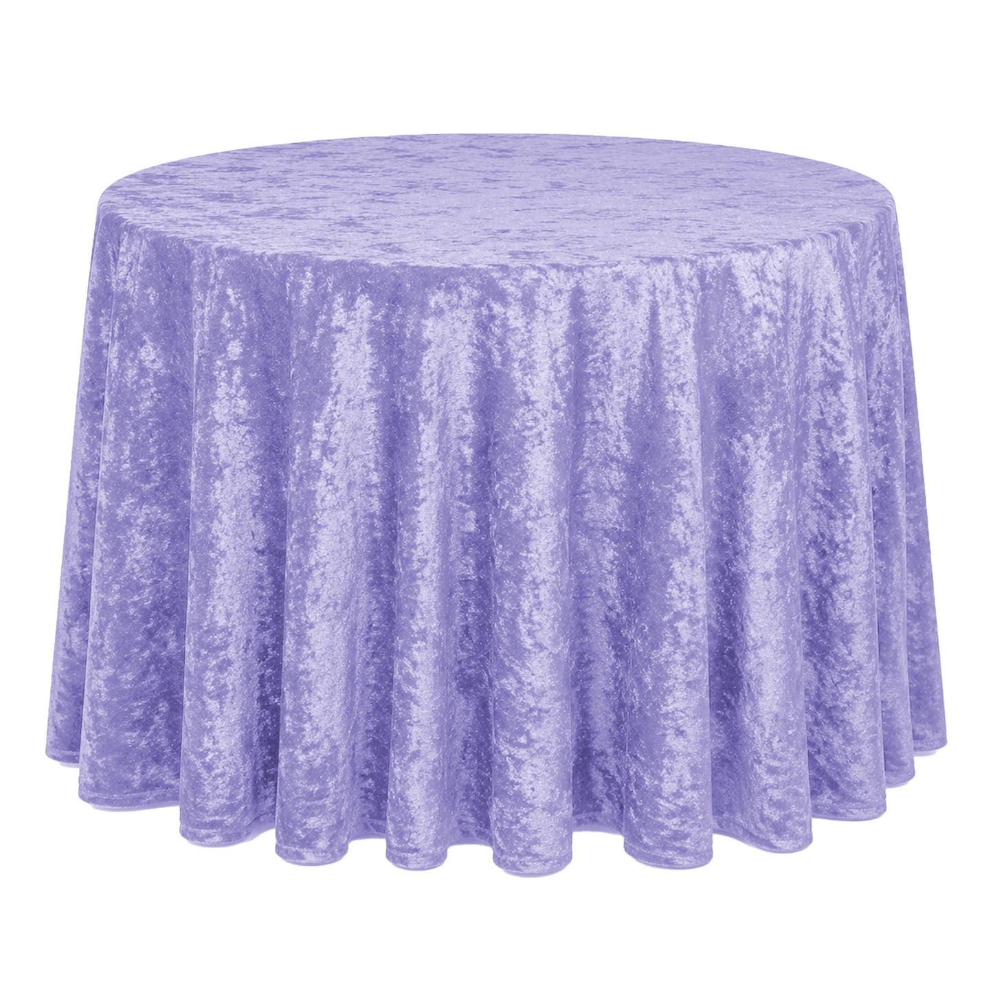 Crushed Velvet Table Cloth 120" Round