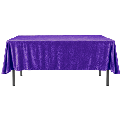 Crush Velvet Tablecloth Rectangular