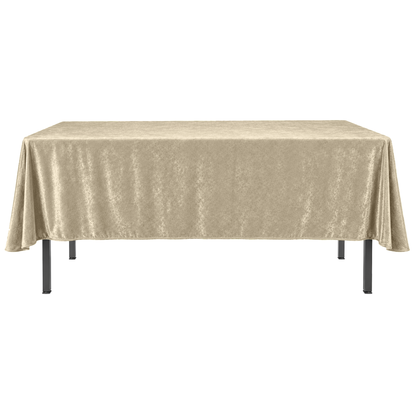 Crush Velvet Tablecloth Rectangular