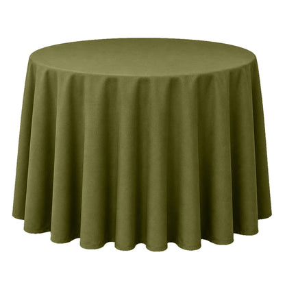 Polyester Table Cloth Premium Colors 120" Round