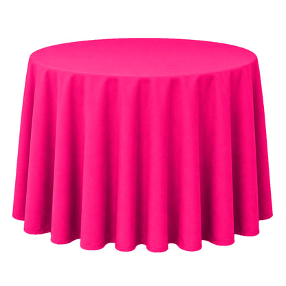 Polyester Table Cloth Premium Colors 120" Round
