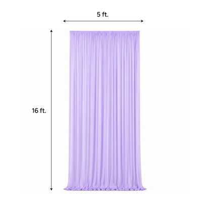 Chiffon Backdrop 5Ft X 16Ft