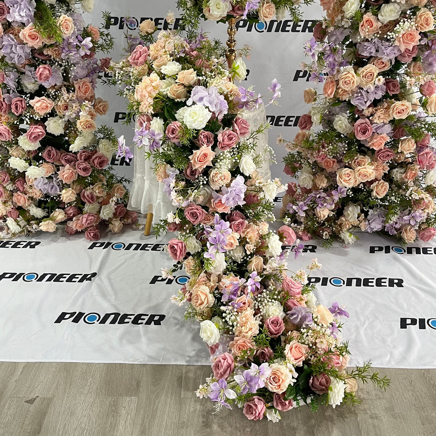 Flower Ball Blush Pink And Cream