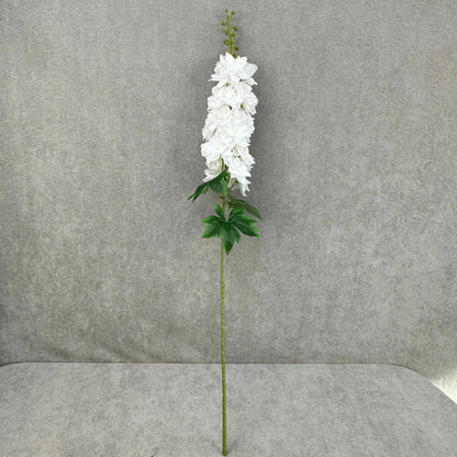 White Silk Spring Larkspur Stem RosesHQ.com