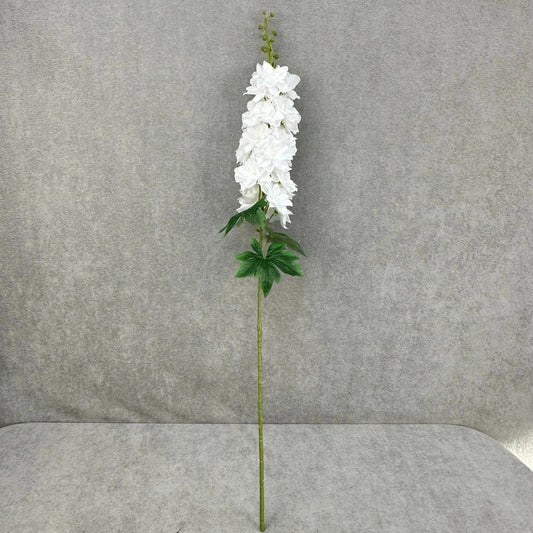White Silk Spring Larkspur Stem RosesHQ.com