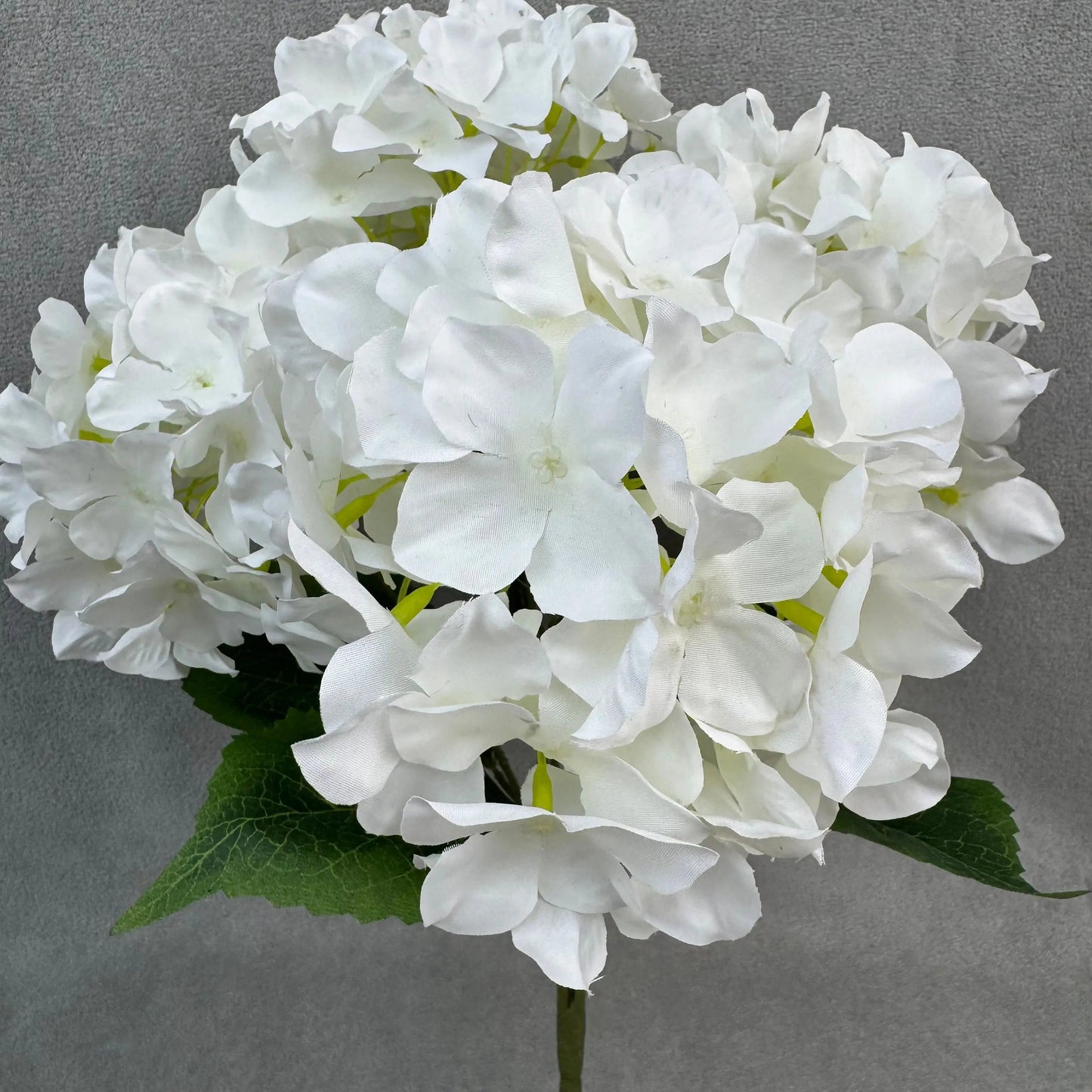 White Silk Peony Spray - 3 Heads RosesHQ.com