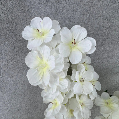 Ivory Silk New Pastoral Large Cherry Blossom Branch RosesHQ.com
