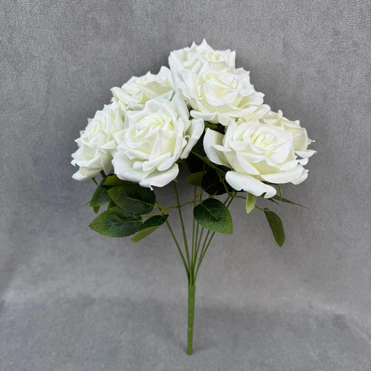 Ivory Silk Fruit Rose Bush - 9 Heads RosesHQ.com