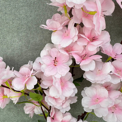 Pink Silk New Pastoral Large Cherry Blossom Branch RosesHQ.com