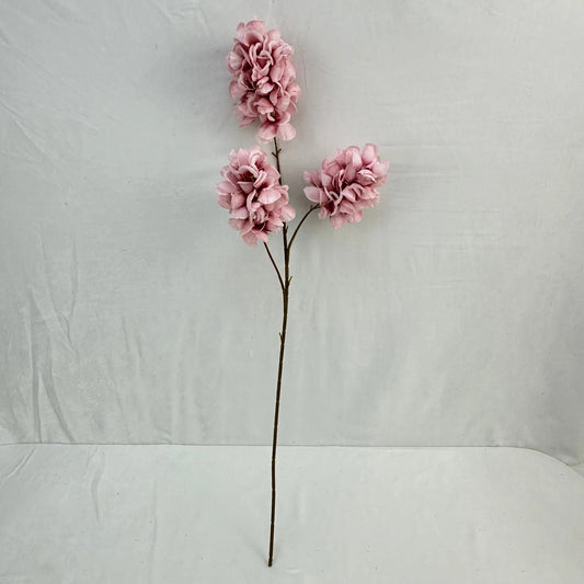Pink Silk Golden Bell Narcissus Spray - 3 Heads RosesHQ.com