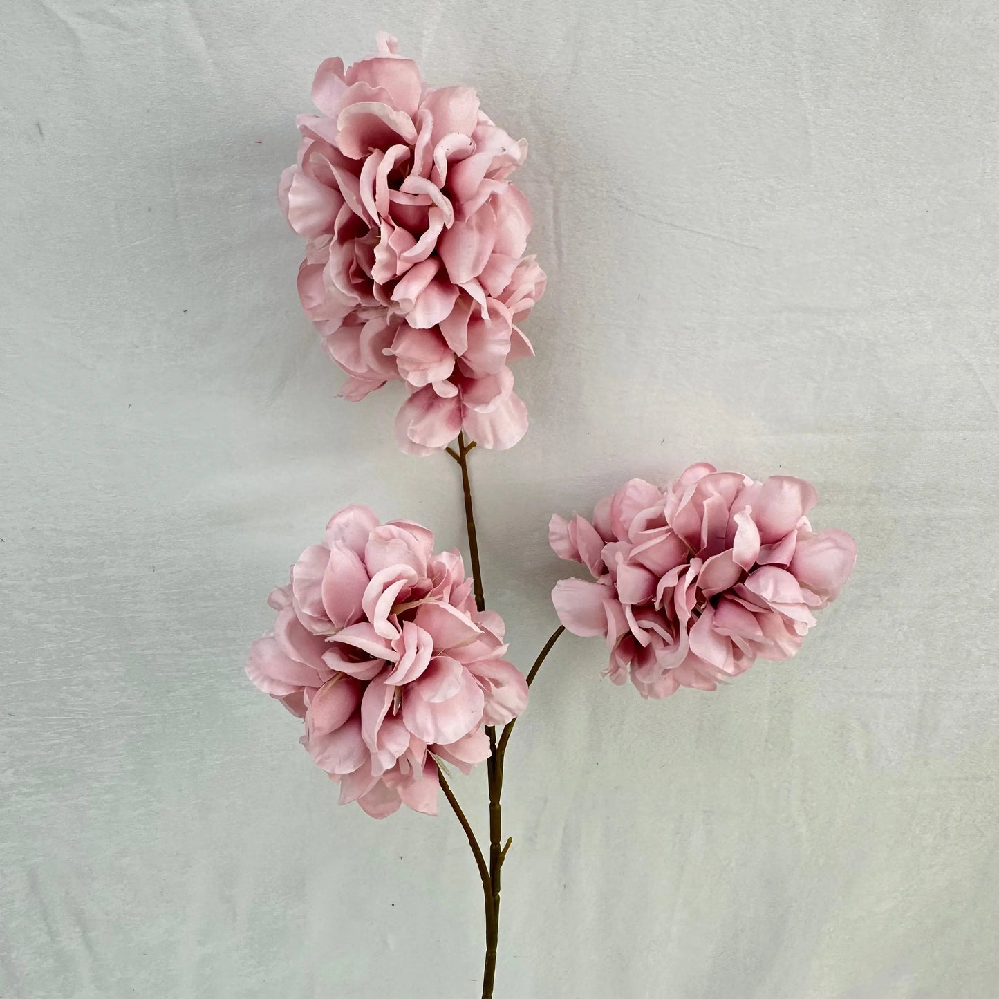Pink Silk Golden Bell Narcissus Spray - 3 Heads RosesHQ.com