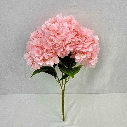 Pink Silk French Hydrangea Bush - 5 Heads RosesHQ.com