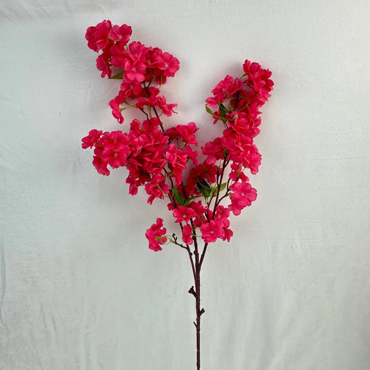 Pink Silk New Pastoral Large Cherry Blossom Branch RosesHQ.com