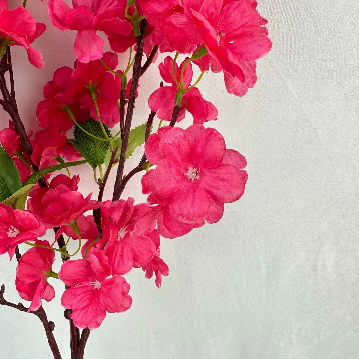 Pink Silk New Pastoral Large Cherry Blossom Branch RosesHQ.com