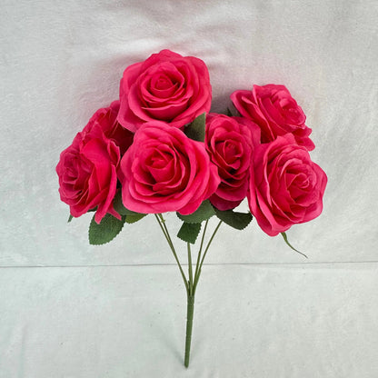 Pink Silk Happiness Rose Bush - 7 Heads RosesHQ.com