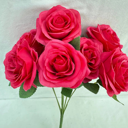 Pink Silk Happiness Rose Bush - 7 Heads RosesHQ.com