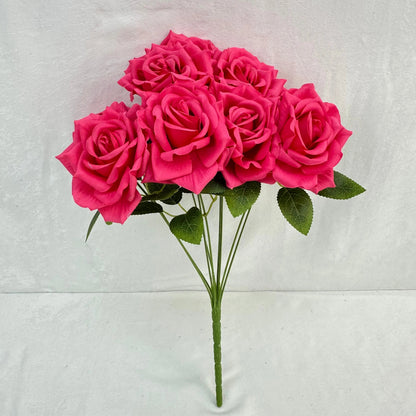 Pink Silk Fruit Rose Bush - 9 Heads RosesHQ.com