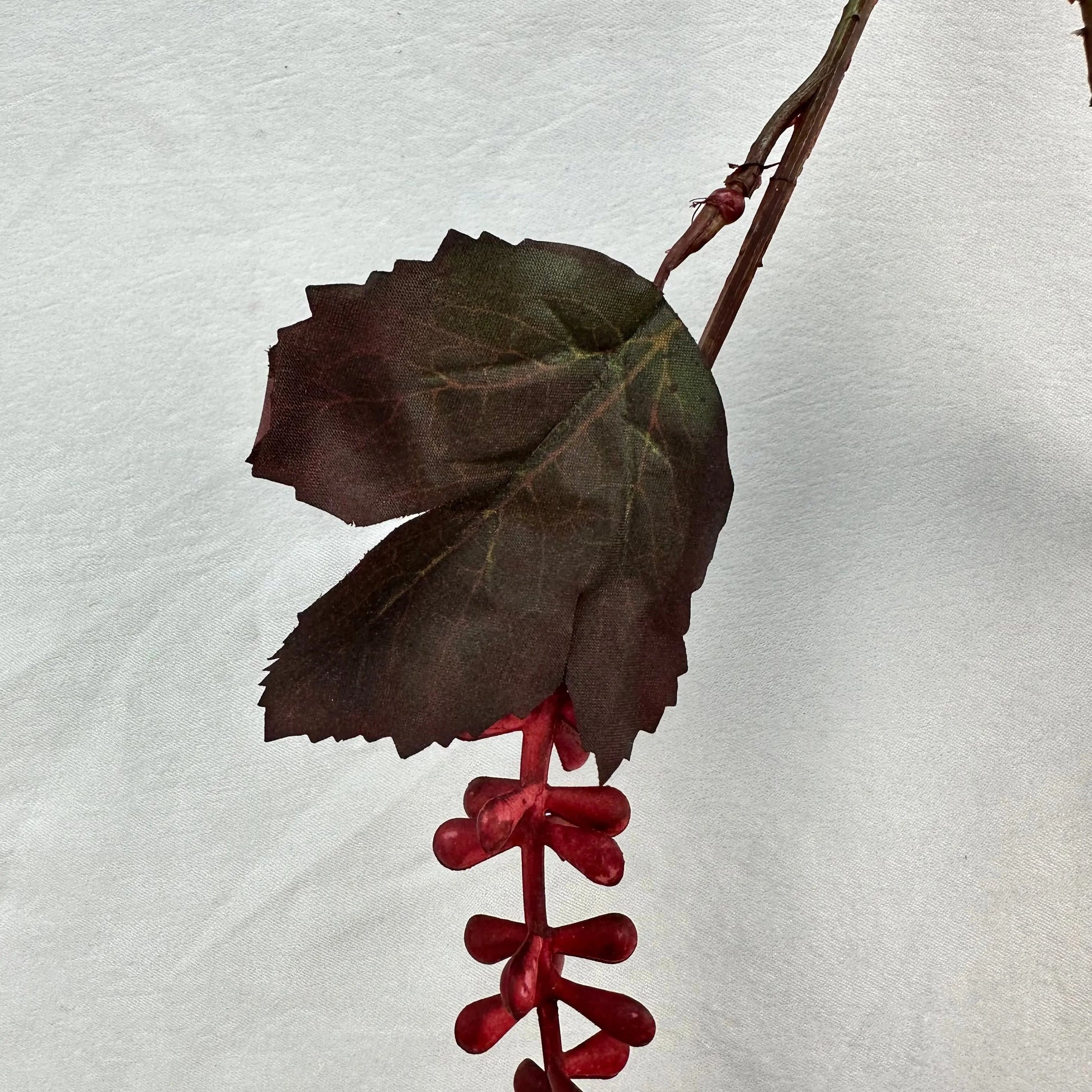 Red Real Touch Buddha Beads Stem RosesHQ.com