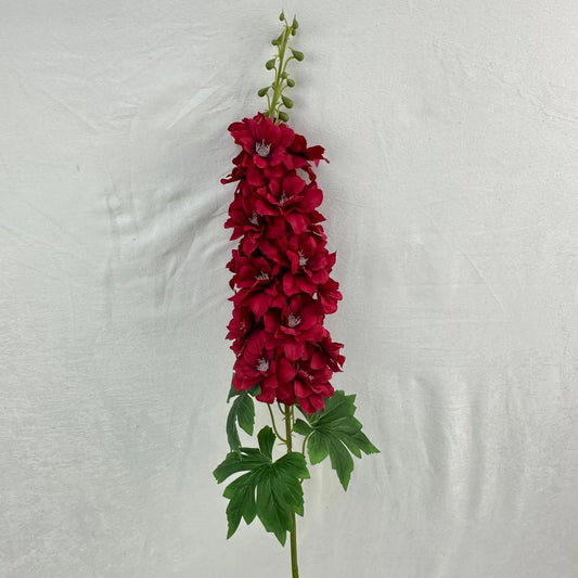 Red Silk Spring Larkspur Stem RosesHQ.com