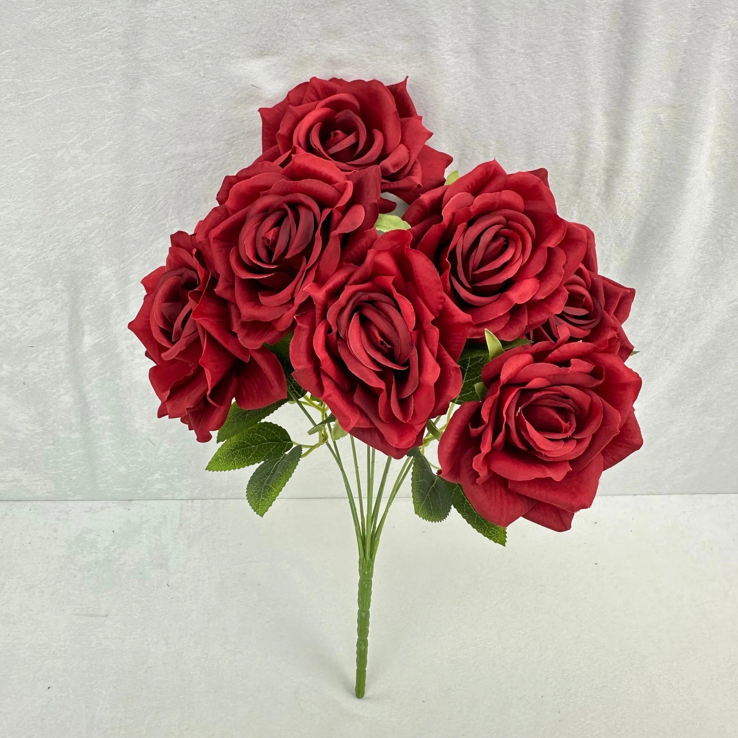 Red Silk Fruit Rose Bush - 9 Heads RosesHQ.com